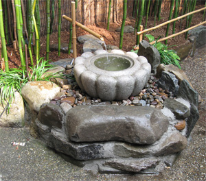 Asian-themed garden in Philadelphia