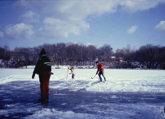 ice skating